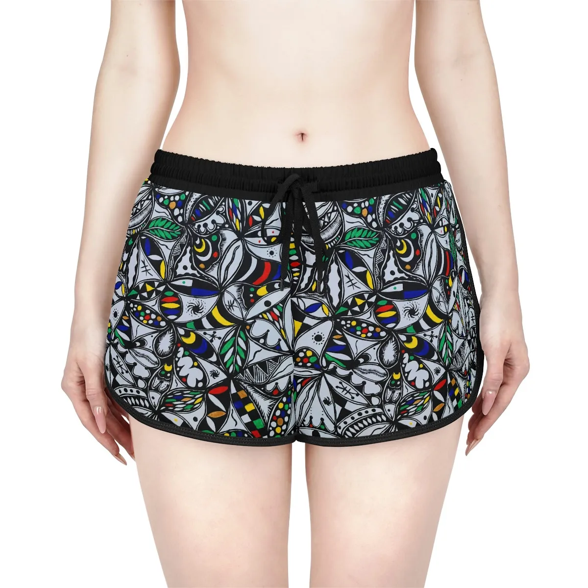 orisun vi women's relaxed shorts (aop) orisun vi women's relaxed shorts (aop)