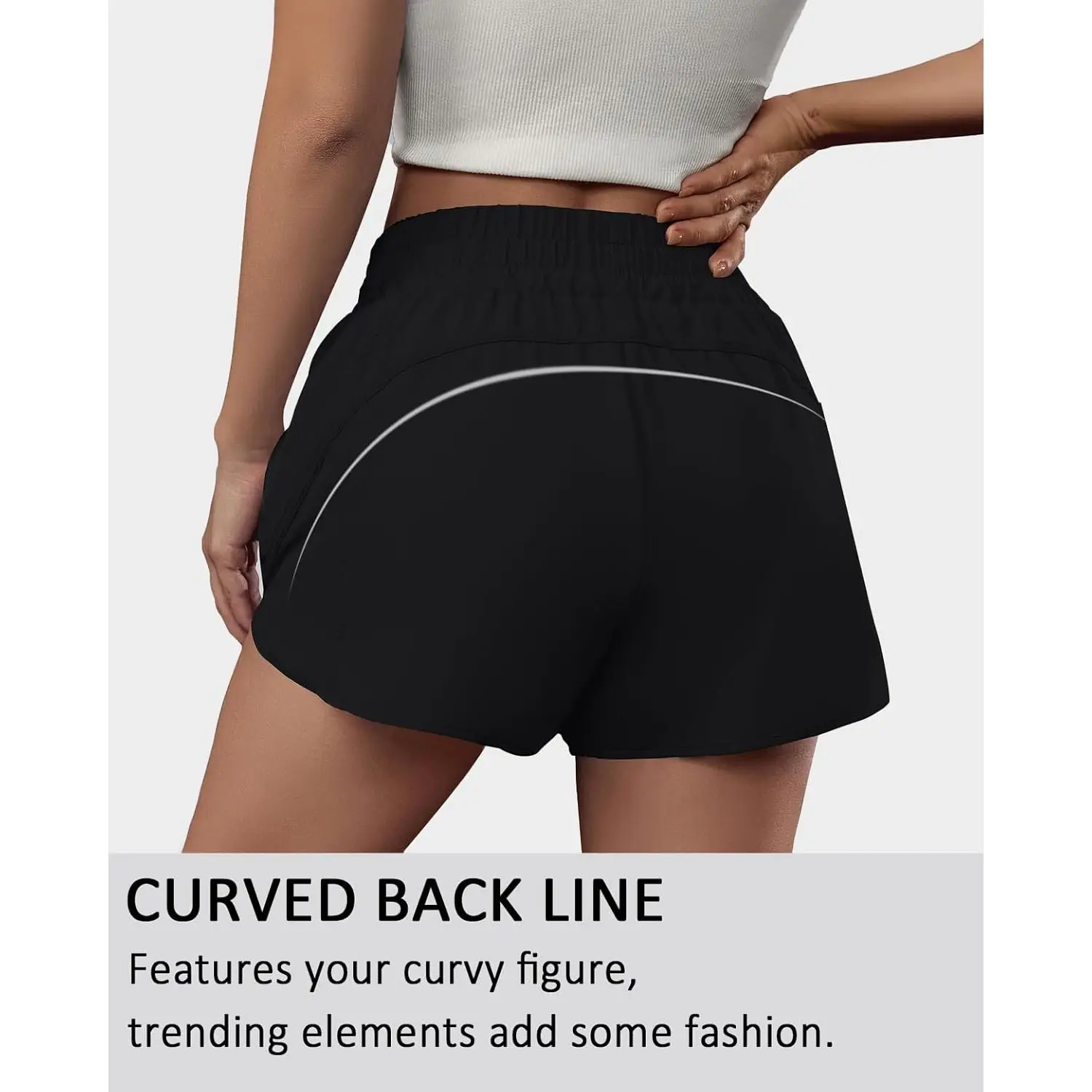 premium women's elastic high waisted running shorts pockets 2.5" xs sporty workout quick dry athletic shorts hot shorts logo premium women's elastic high waisted running shorts pockets 2.5" xs sporty workout quick dry athletic shorts hot shorts logo